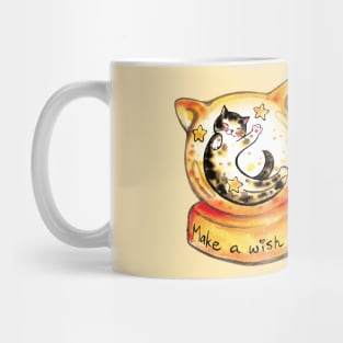 Make a cat wish Mug